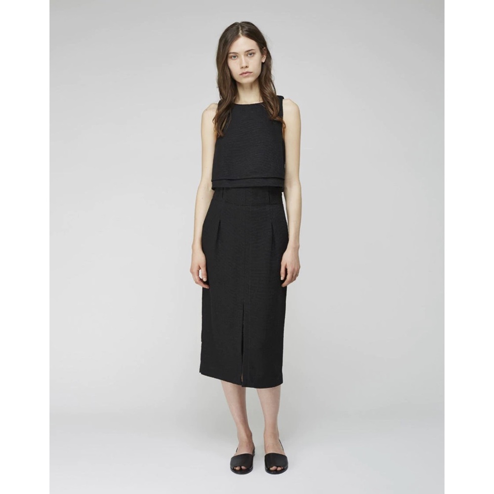APIECE APART Paulina Paperbag Slit Skirt